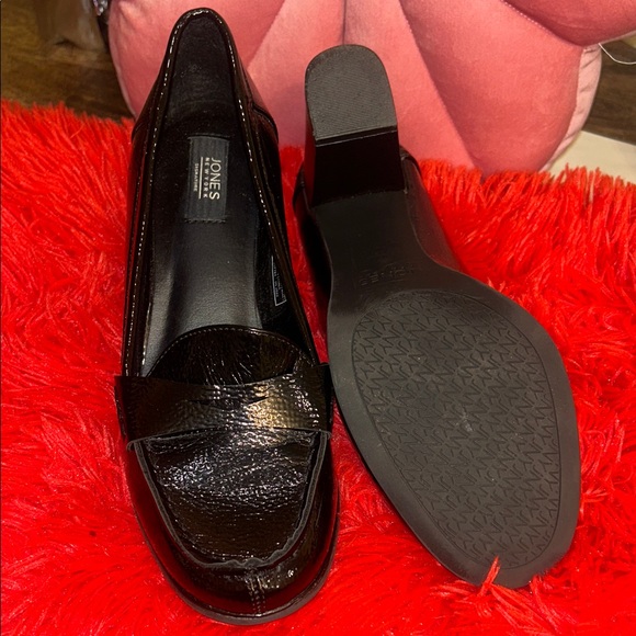Jones New York Shoes - Jones New York Shiny Black Loafers